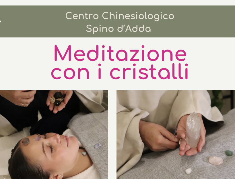 meditare ocn i cristalli spino d'adda